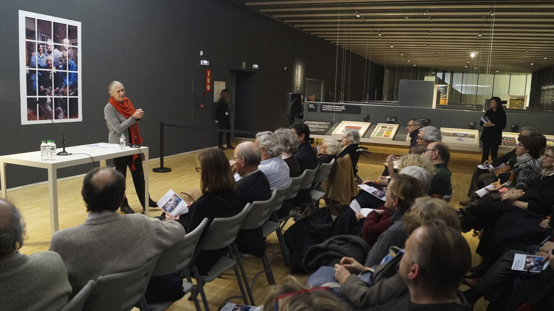 Vélez a una conferència