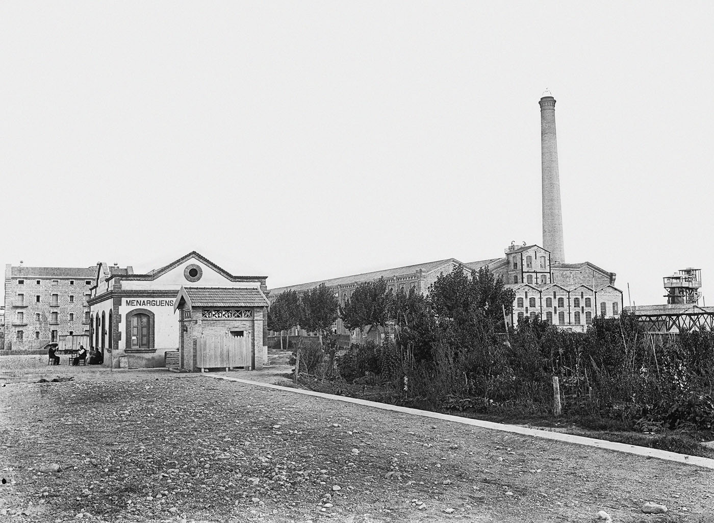 Fàbrica i estació del carrilet